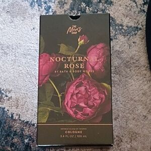 Bath & Body Works Nocturnal Rose Cologne — Dark Green & Deep Rose Box